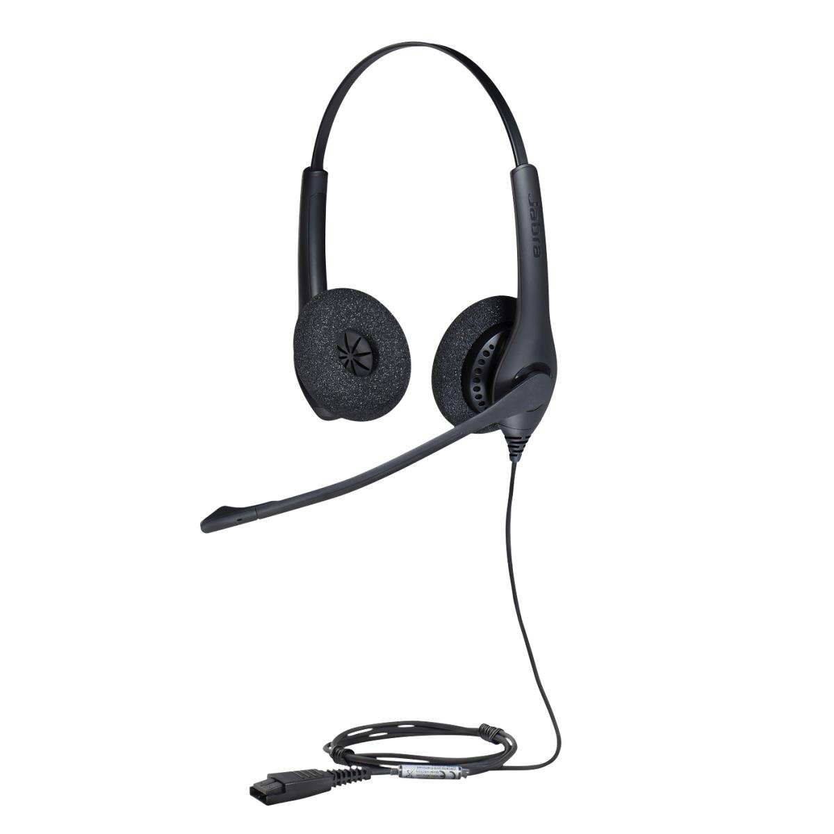 Headset Biz 1500 - Stereo - Black - Wideband - Noise Cancelling - Quick Disconnect (QD) Connector