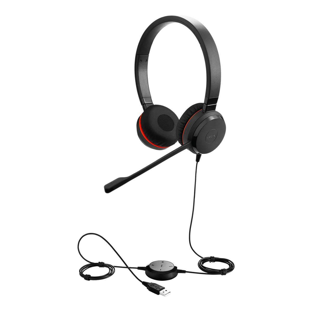 Headset Evolve 30 II MS - stereo - USB / 3.5mm - Black