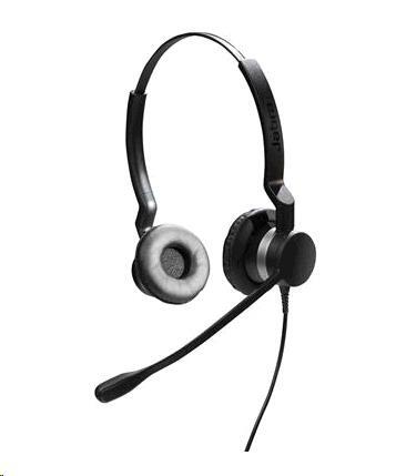 Headset Biz 2300 - Duo - Quick Disconnect (QD) Connector - Black - Noise Cancelling - Headband + LINK860