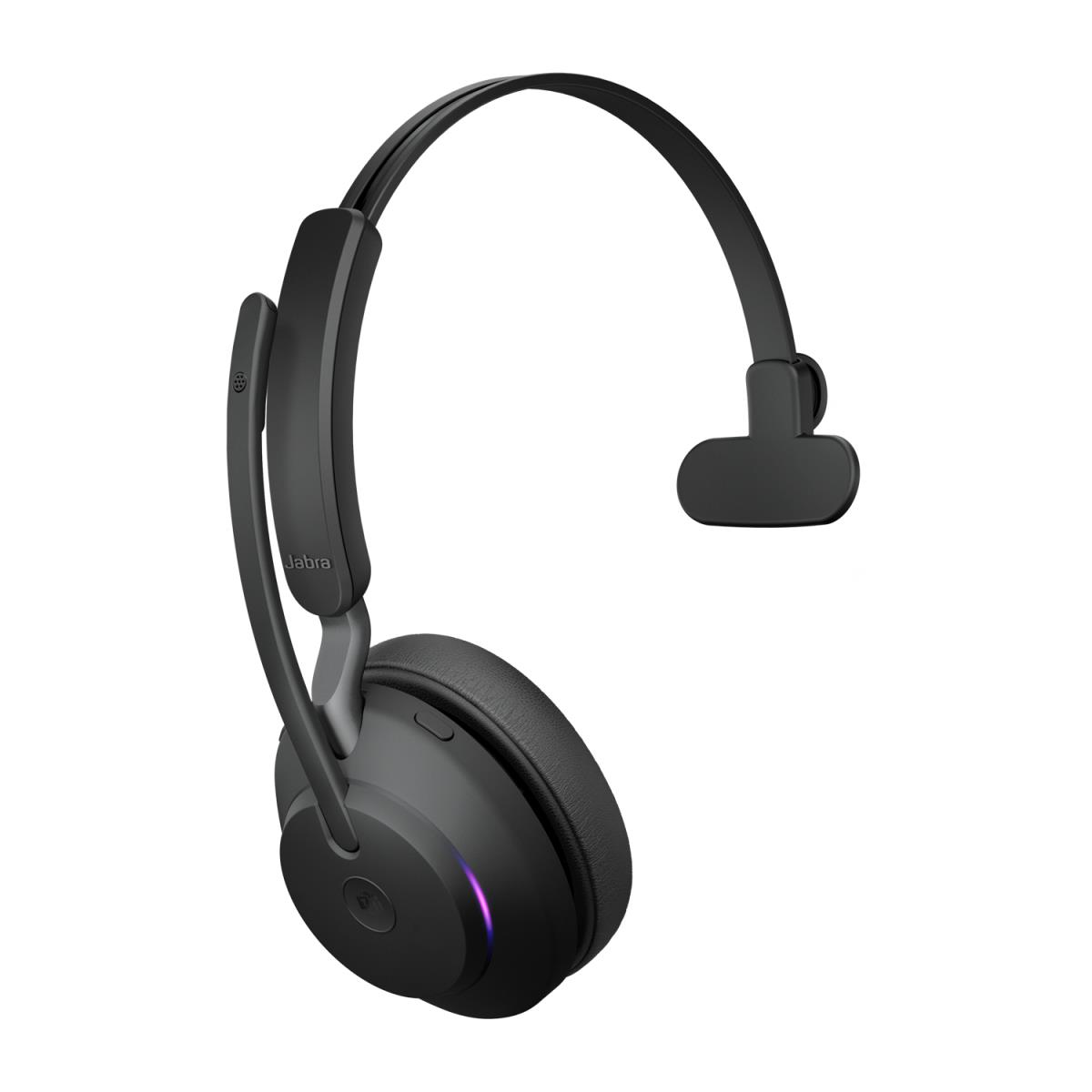 Headset Evolve2 65 MS - Mono - USB-A / BT - Black