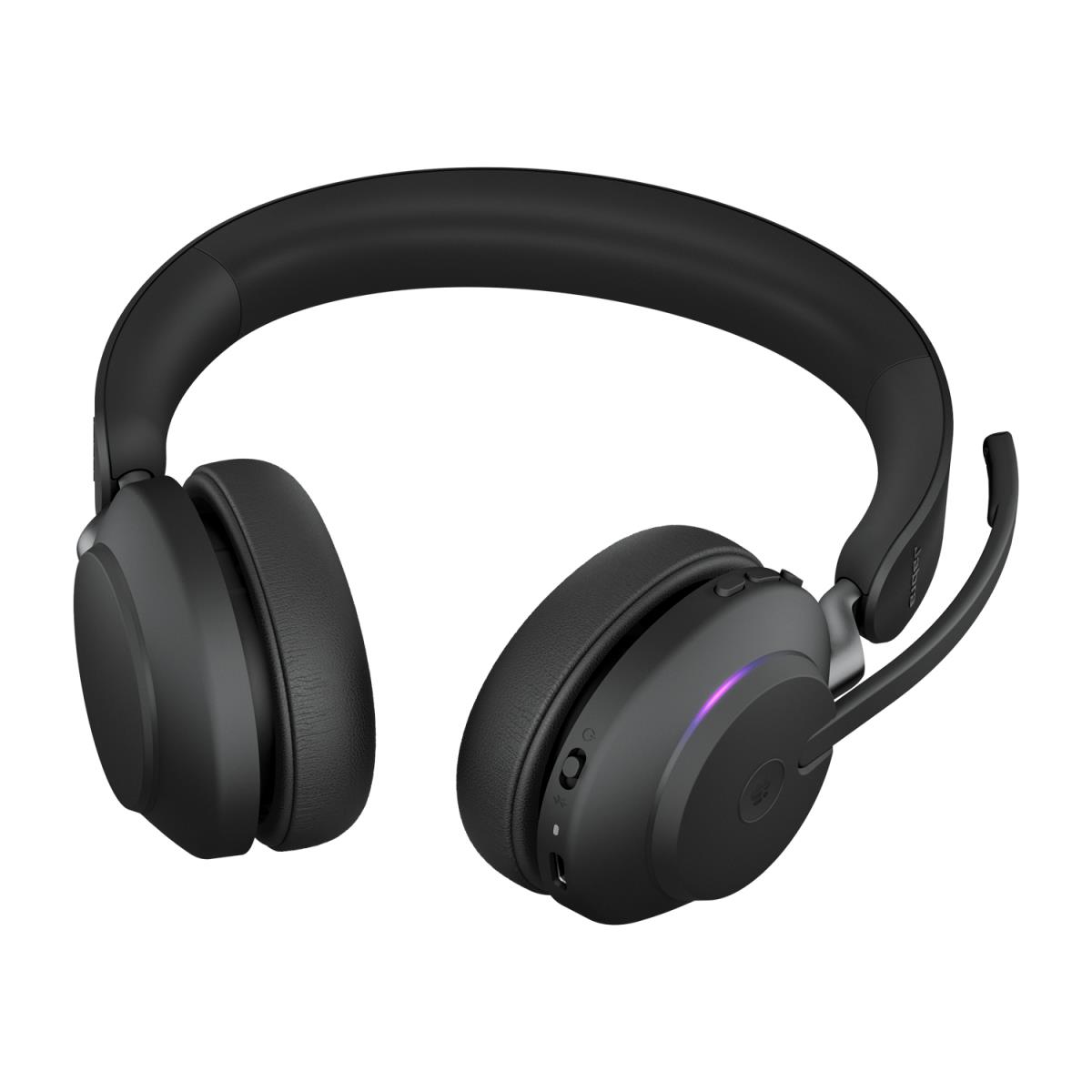 Headset Evolve2 65 MS - Stereo - USB-A / BT - Black - with Desk Stand