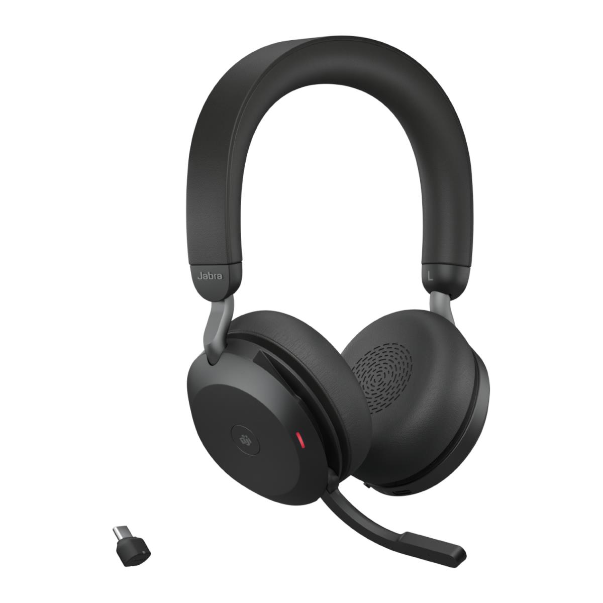 Headset Evolve2 75 MS - Stereo - USB-C / BT - Black