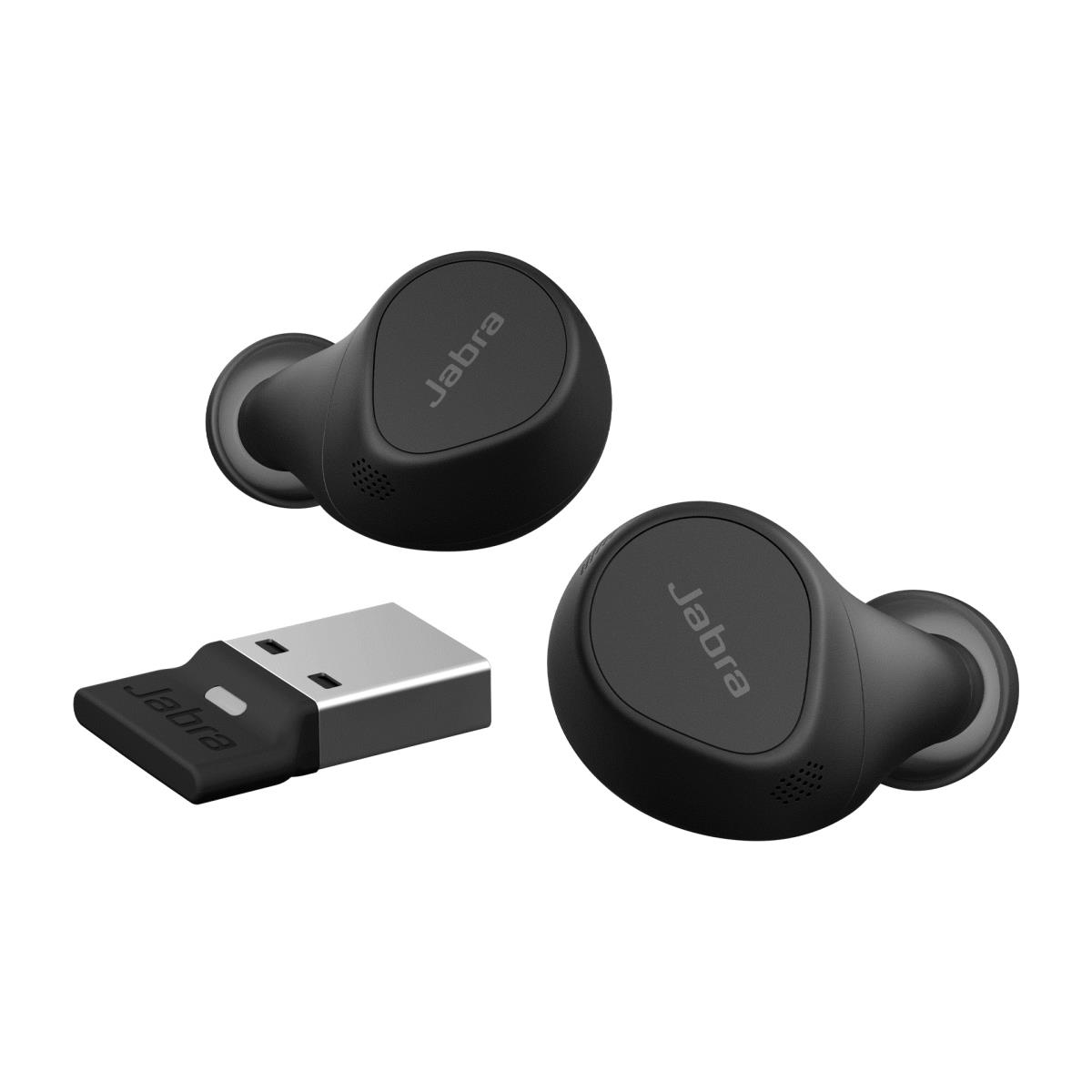 Evolve2 Buds - Stereo - Bluetooth / USB-A - UC - Wireless Charging Pad