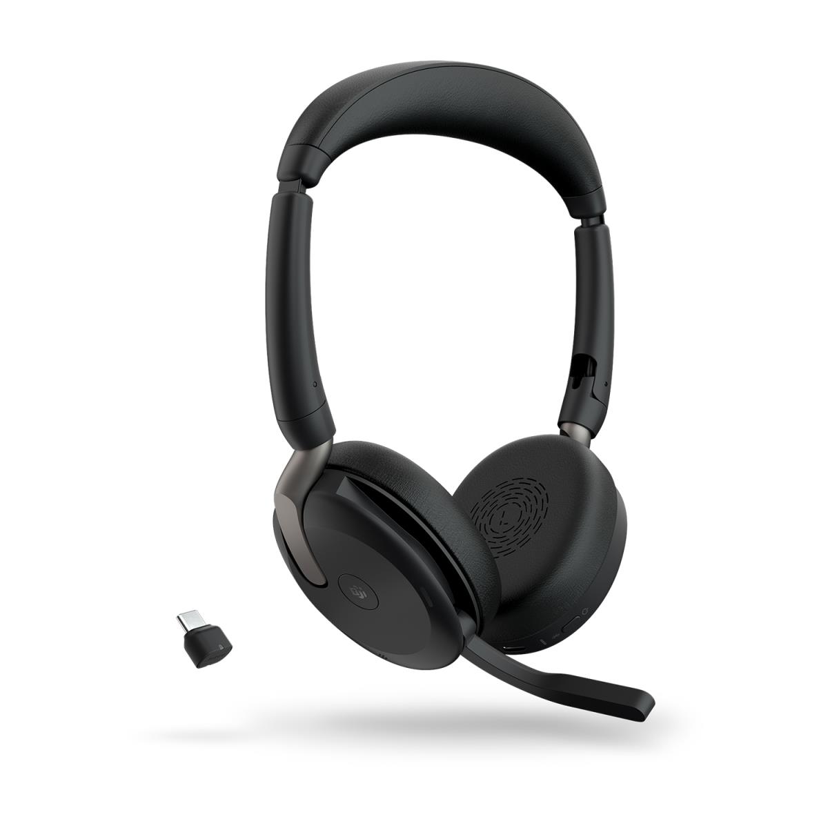 Headset Evolve2 65 flex MS - Stereo - USB-C / BT - Black - Wireless Charging