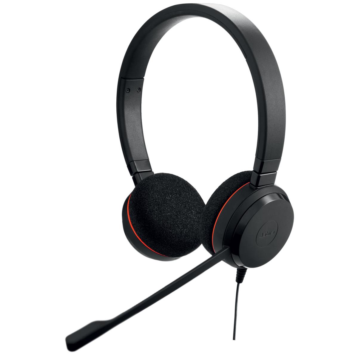 Headset Evolve 20 MS - stereo - USB-C/A adapter