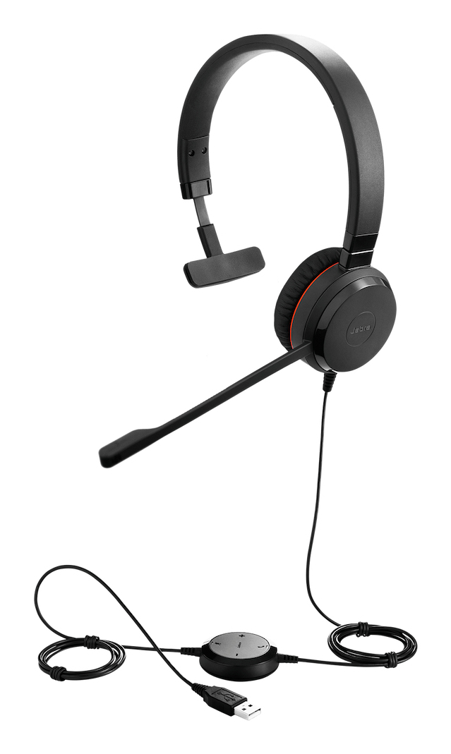Headset Evolve 30 II MS - mono - USB-C/A Adapter