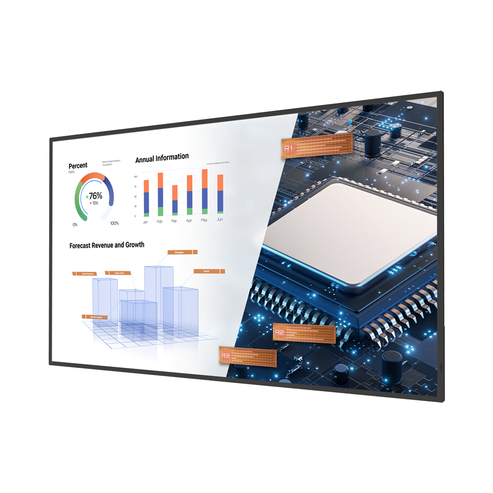 Large Format Monitor - St6502s - 65in - 3840x2160 (4k Uhd) - Black