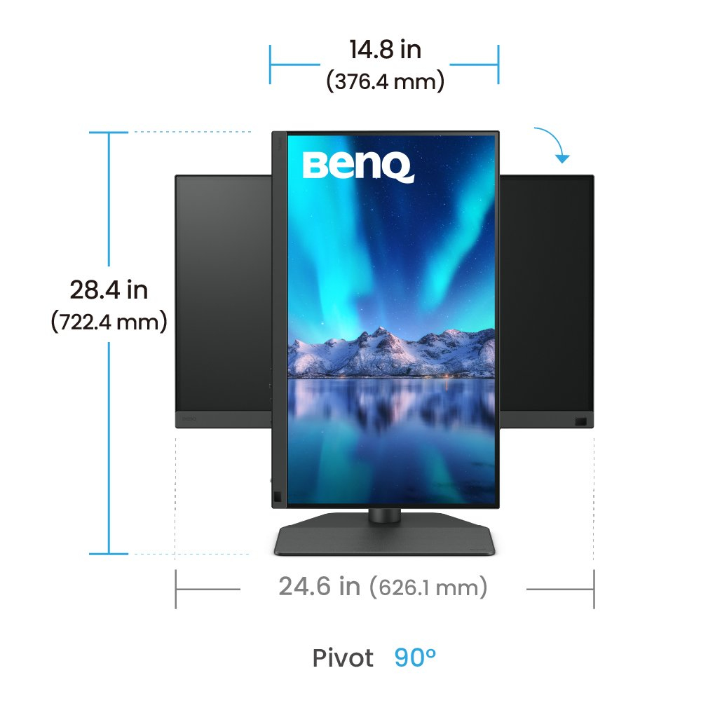 Desktop Monitor - Sw242q - 24in - 2560x1600 (wqxga) - Black