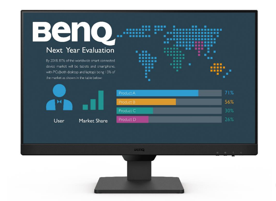 Desktop Monitor - Bl2490 - 24in - 1920x1080 (full Hd) - Black