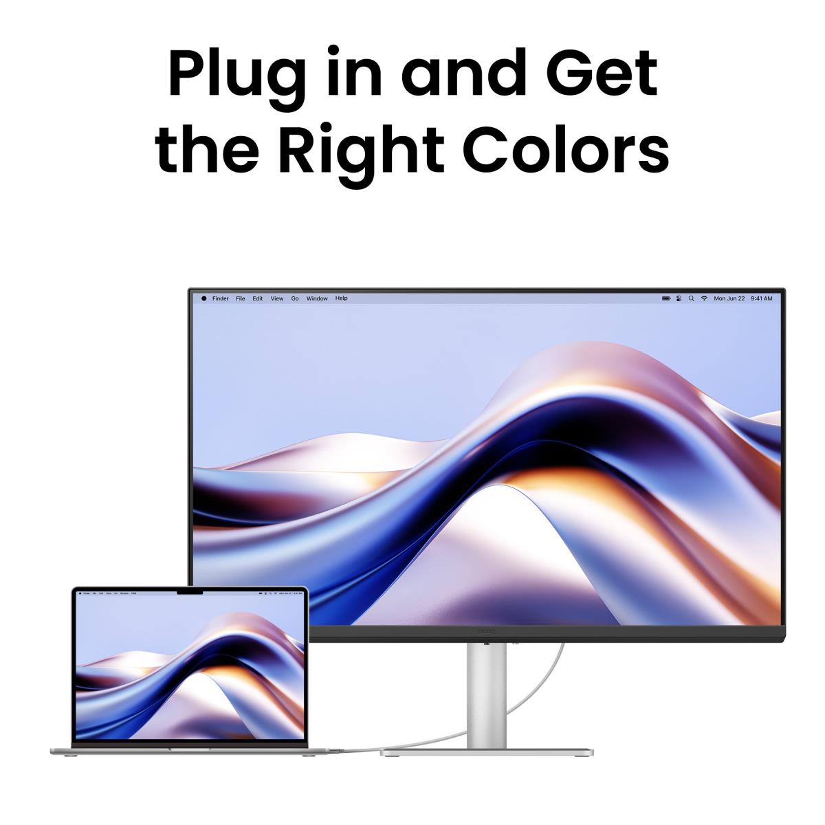 Desktop Monitor - Ma270u - 27in - 3840x2160 (4k/ Uhd) - White