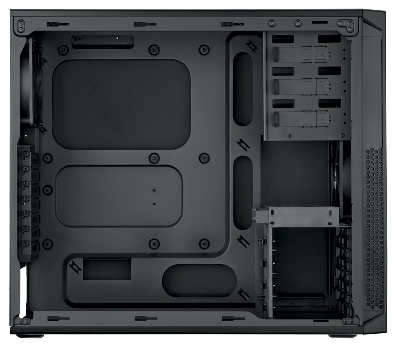 Carbide 200rmidi-tower ATX No Psu Black