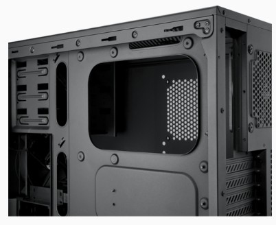 Carbide 200rmidi-tower ATX No Psu Black