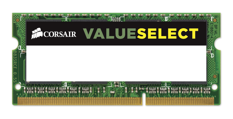 Memory 8GB DDR3l 1600MHz SoDIMM Kit