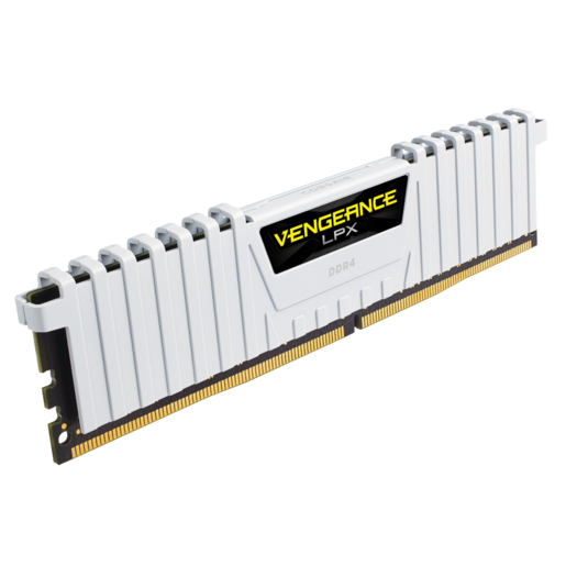 Memory 16GB Ddr4 2666MHz 16-18-18-35 Vengeance Low Profilex White