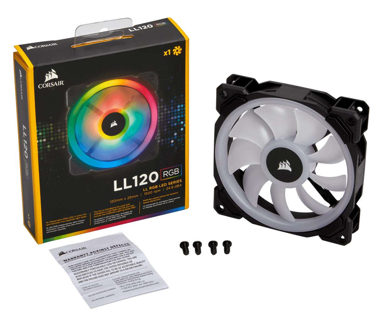 Led Fan - Ll120 120mm Dual Light Loop Rgb