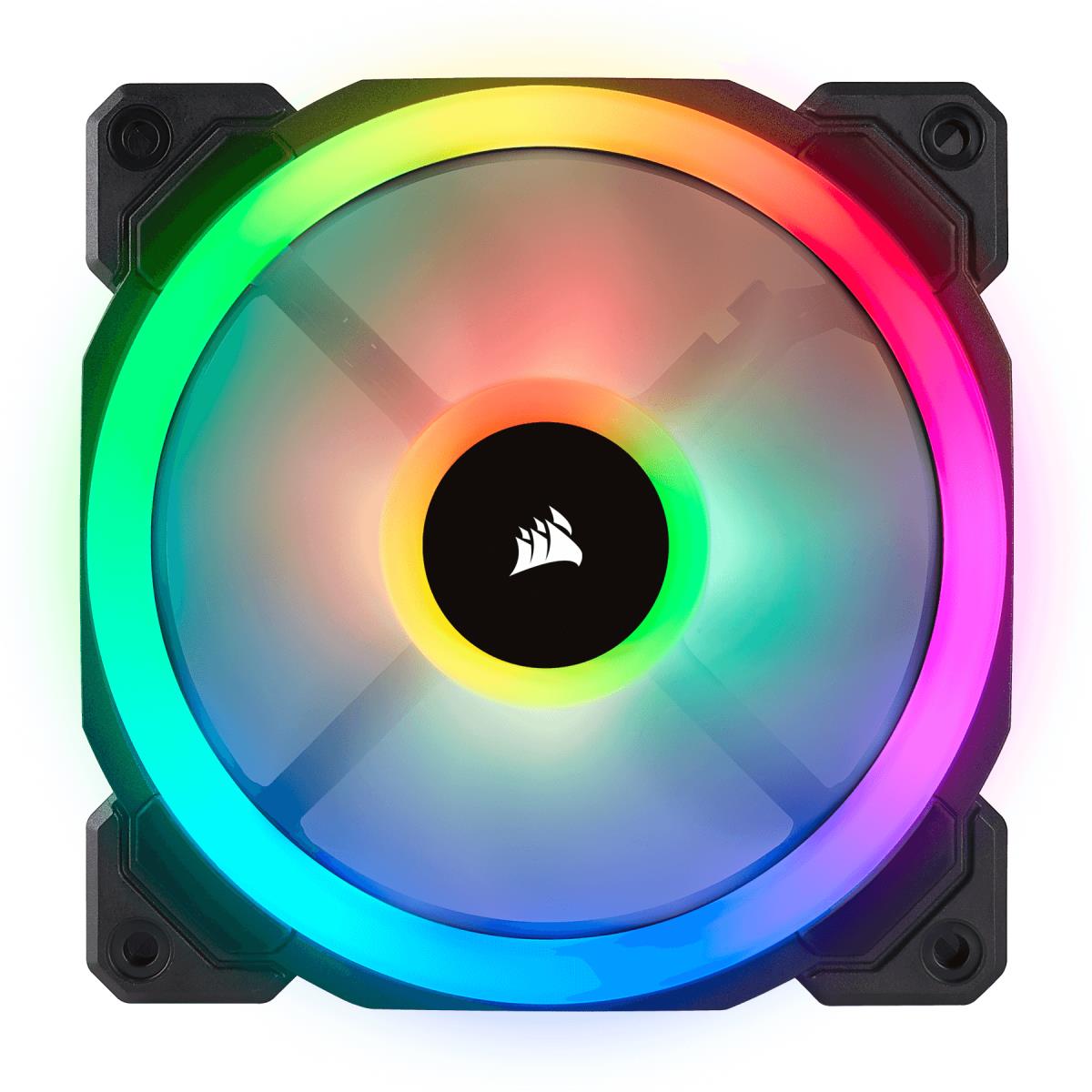Led Fan - Ll120 120mm Dual Light Loop RGB Pwm Fan3