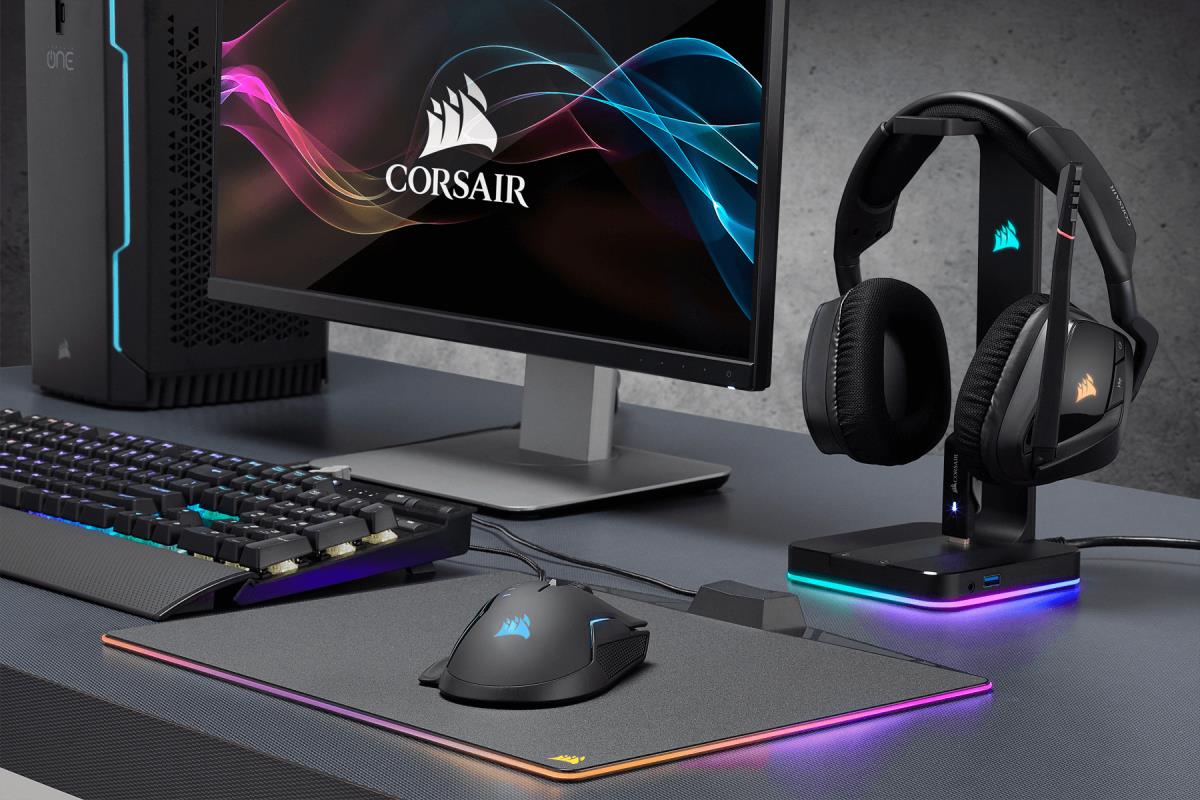 Headset - St100 RGB Premium - With Stand 7.1 Surround - Customizable RGB Lighting