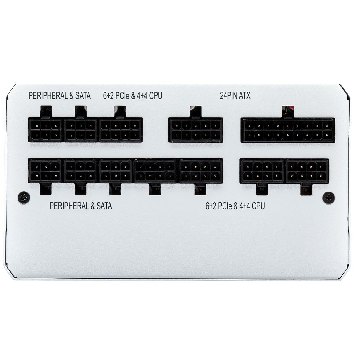 Power Supply - Rm850x White Fully Mod 80 Plus Gold - 850w