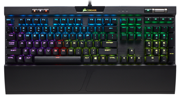 Rapidfire Mechanical Gaming Keyboard - K70 RGB Mk.2 - Cherry Mx Speed (be)