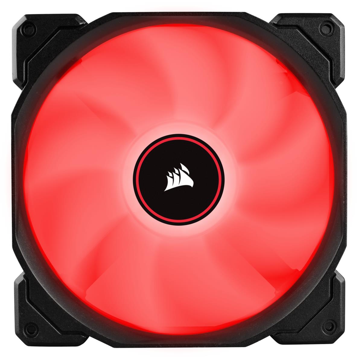 Led Fan - Af Series  Af140 LED 2018  Red140mm  Dual Pack