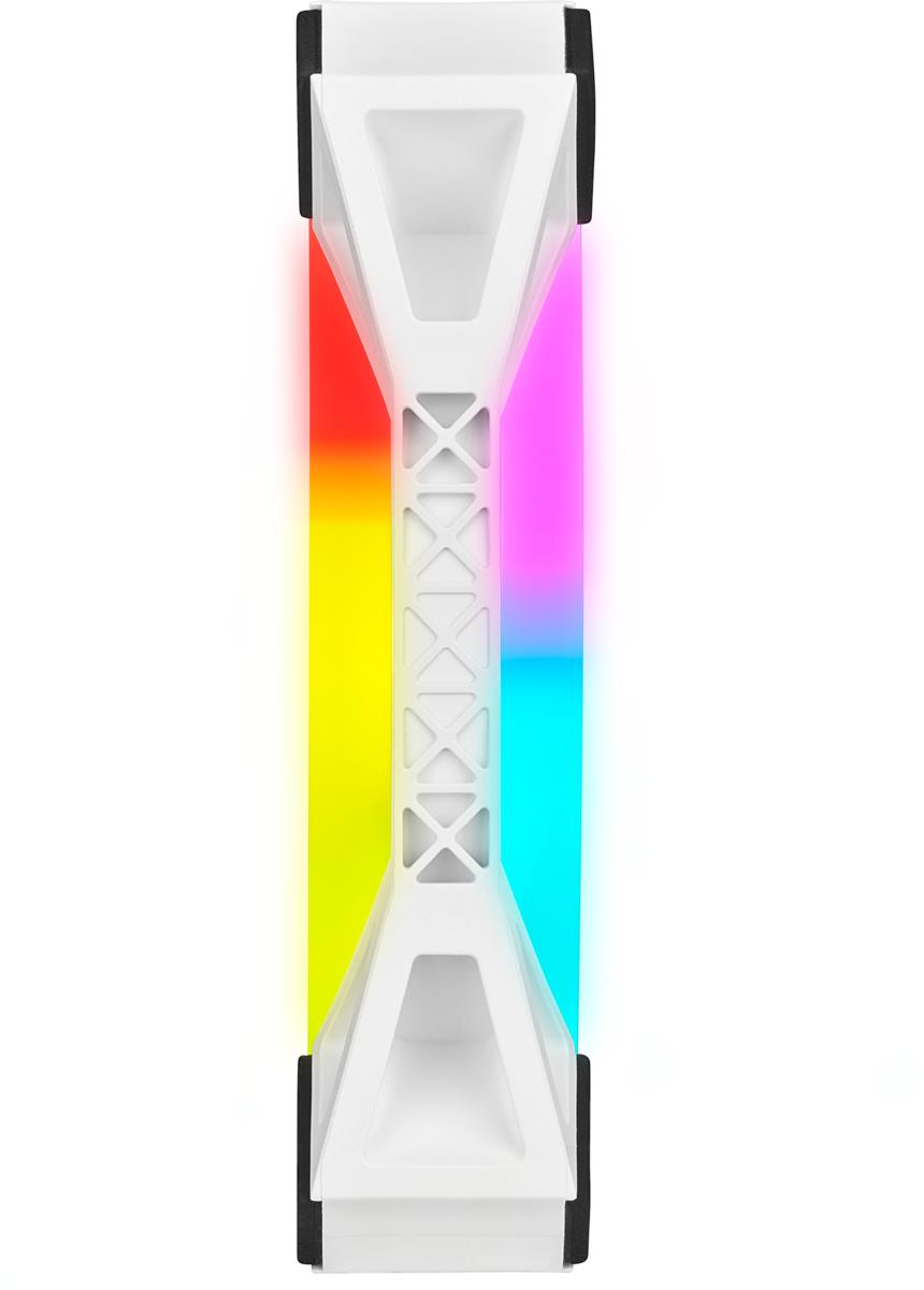 Led Fan - Ql Series White Ql120 RGB 120mm RGB Triple Pack With Lighting Node Core