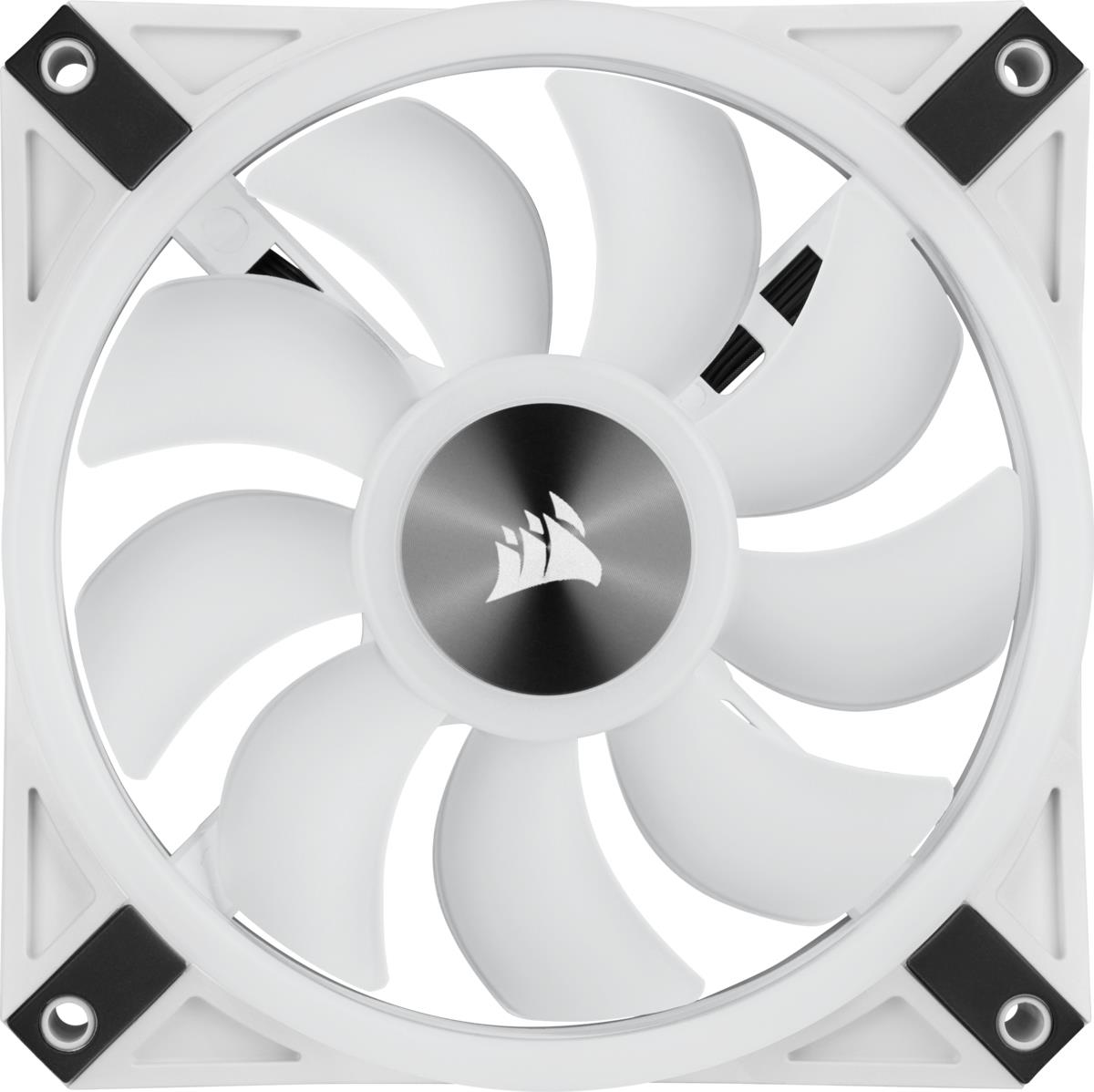 Led Fan - Ql Series White Ql120 RGB 120mm RGB Triple Pack With Lighting Node Core
