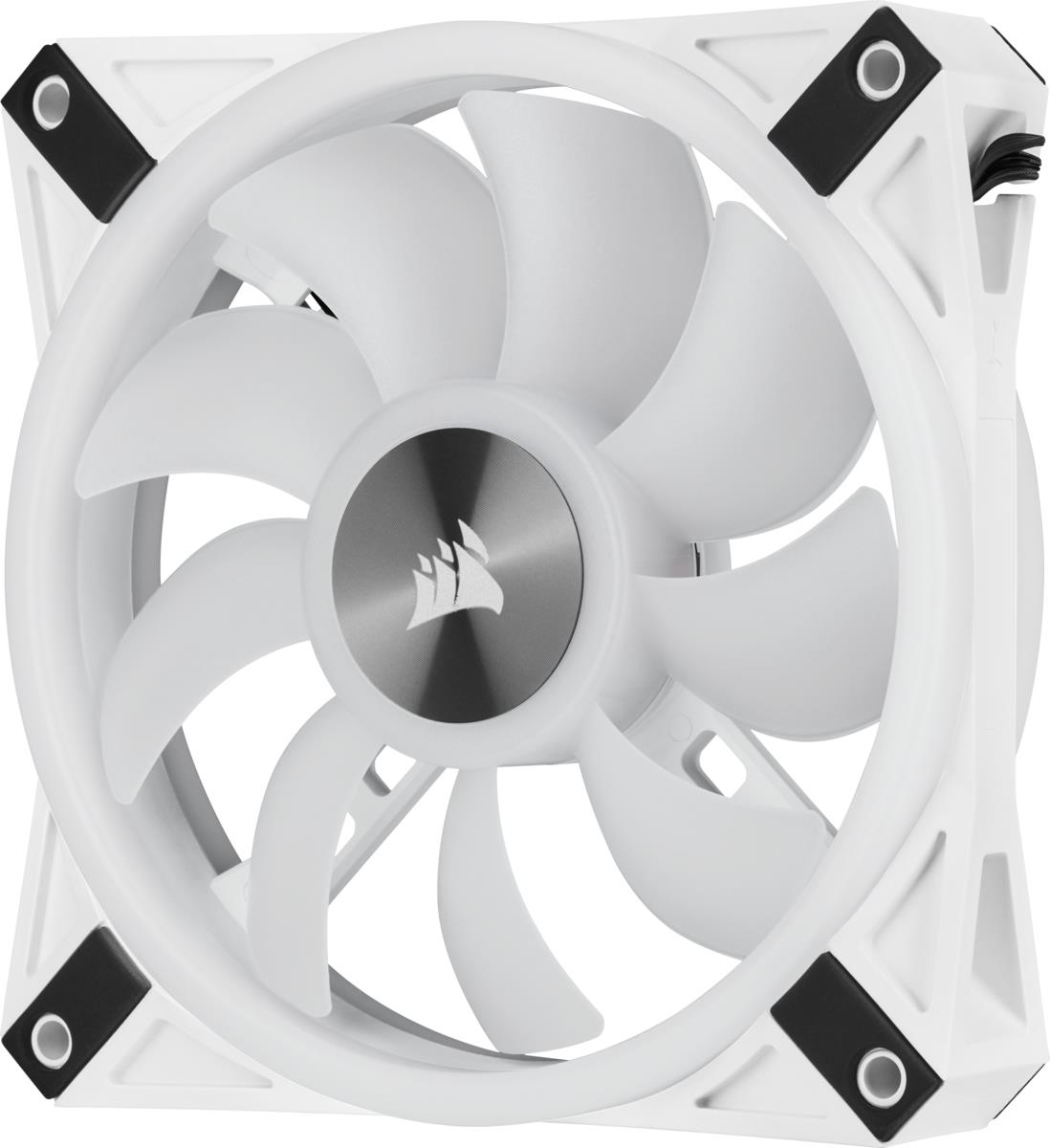 Led Fan - Ql Series White Ql120 RGB 120mm RGB Triple Pack With Lighting Node Core