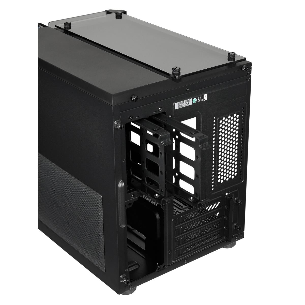Crystal Series - 280x - RGB Micro-ATX Case - Black