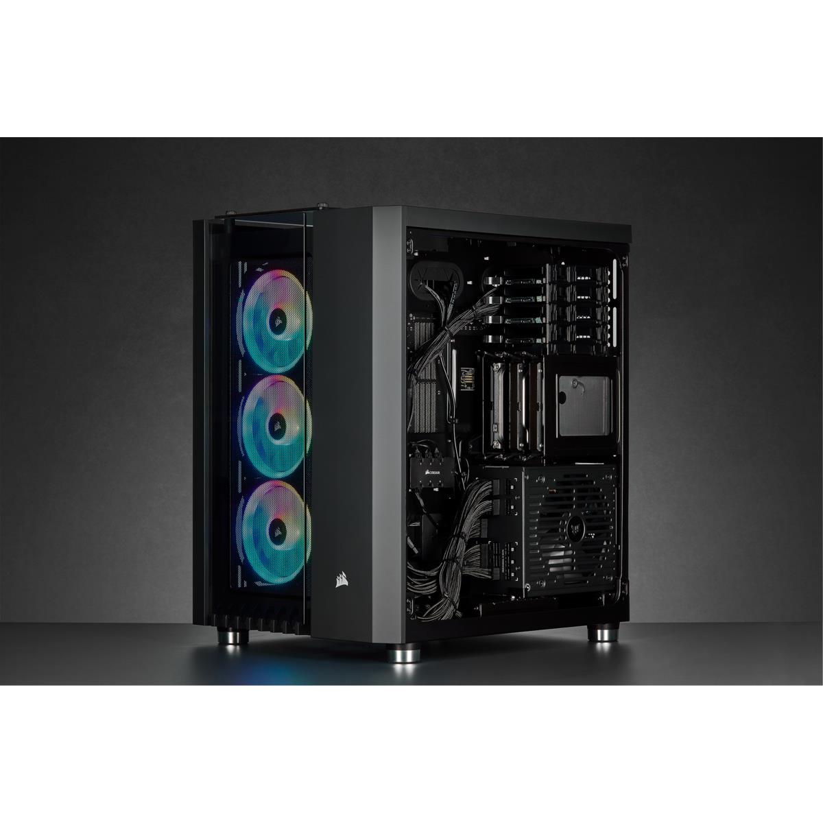 Crystal 680x RGB High Airflow ATX Smartcase - Black