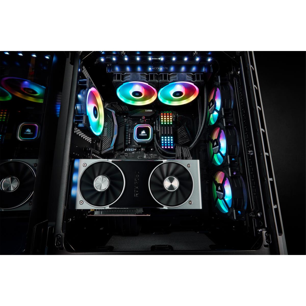 Crystal 680x RGB High Airflow ATX Smartcase - Black