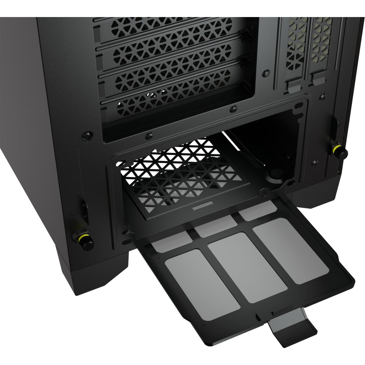 4000d - Airflow Tempered Glass Mid-tower ATX Case - Black