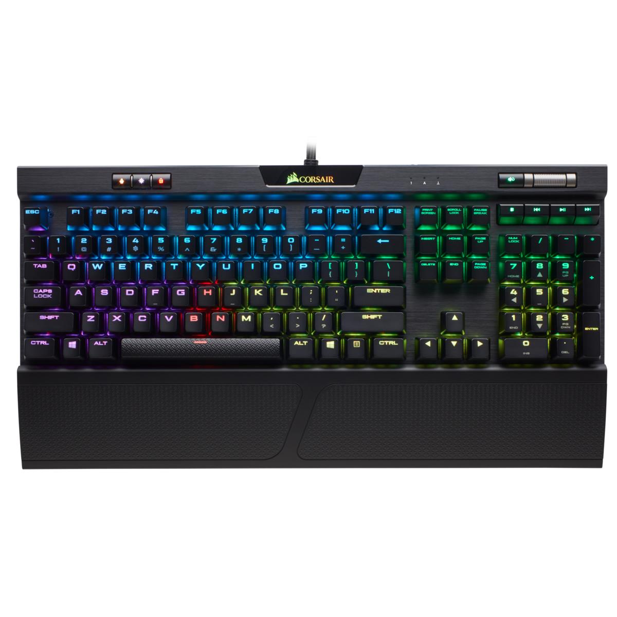Gaming Keyboard K70 RGB Mk.2 Mechanical - Cherry Mx Red - Qwerty Us
