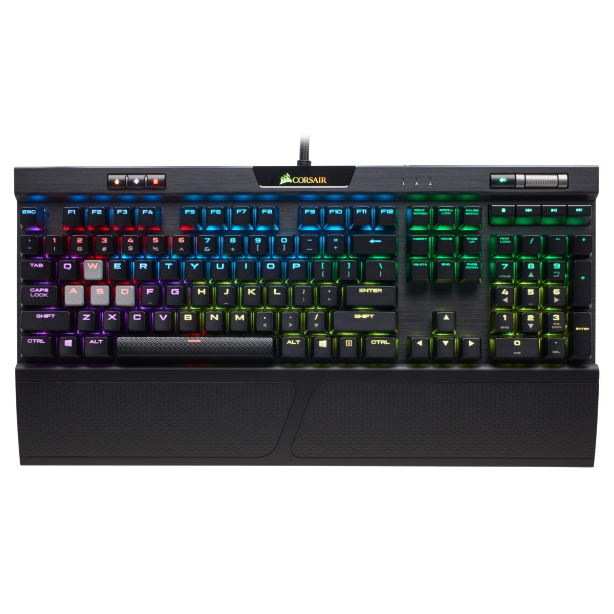 Gaming Keyboard K70 RGB Mk.2 Mechanical - Cherry Mx Red - Qwerty Us