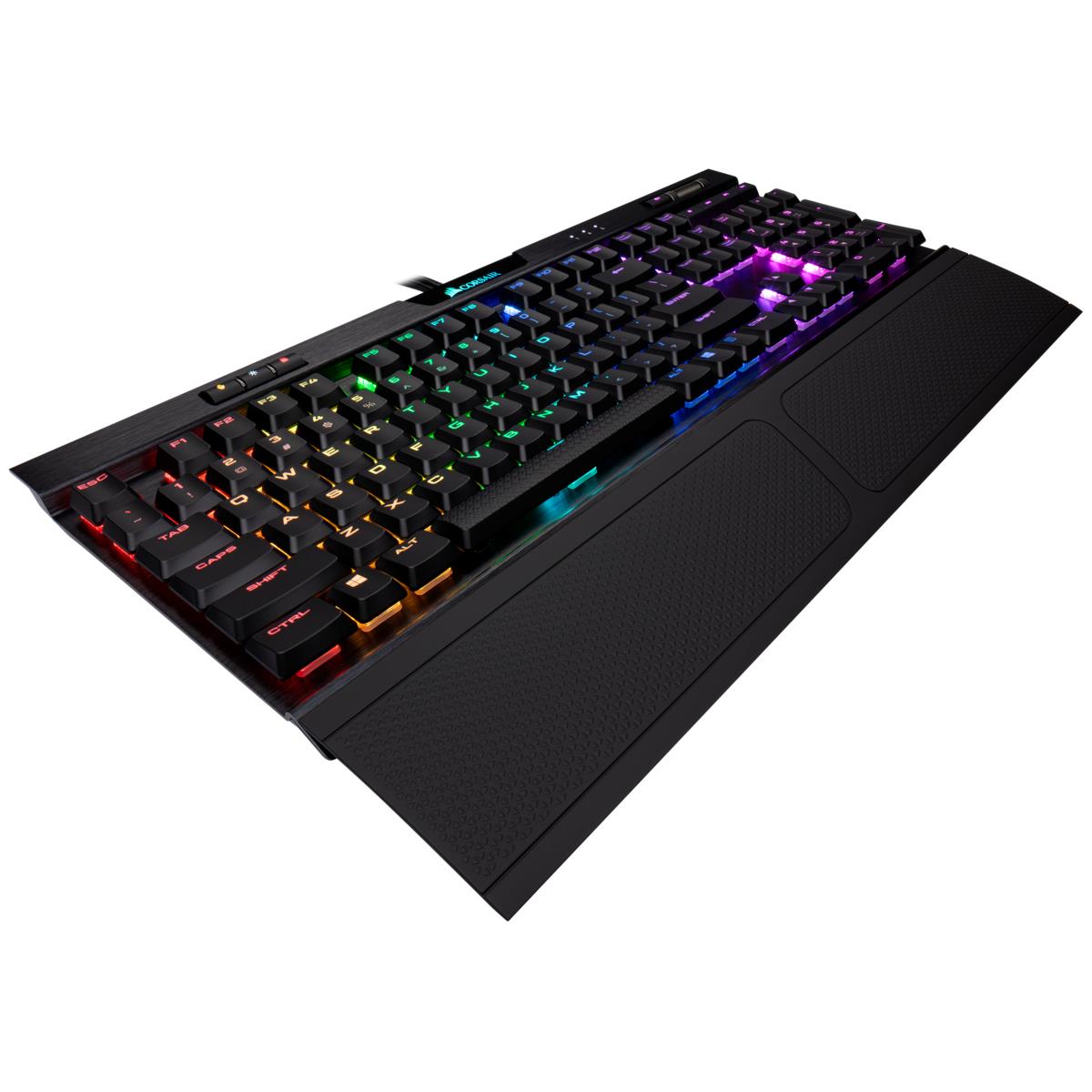 Gaming Keyboard - K70 RGB Mk.2 Low Profile Rapidfire Mechanical - Cherry Mx Low Profile Speed - Qwerty Us