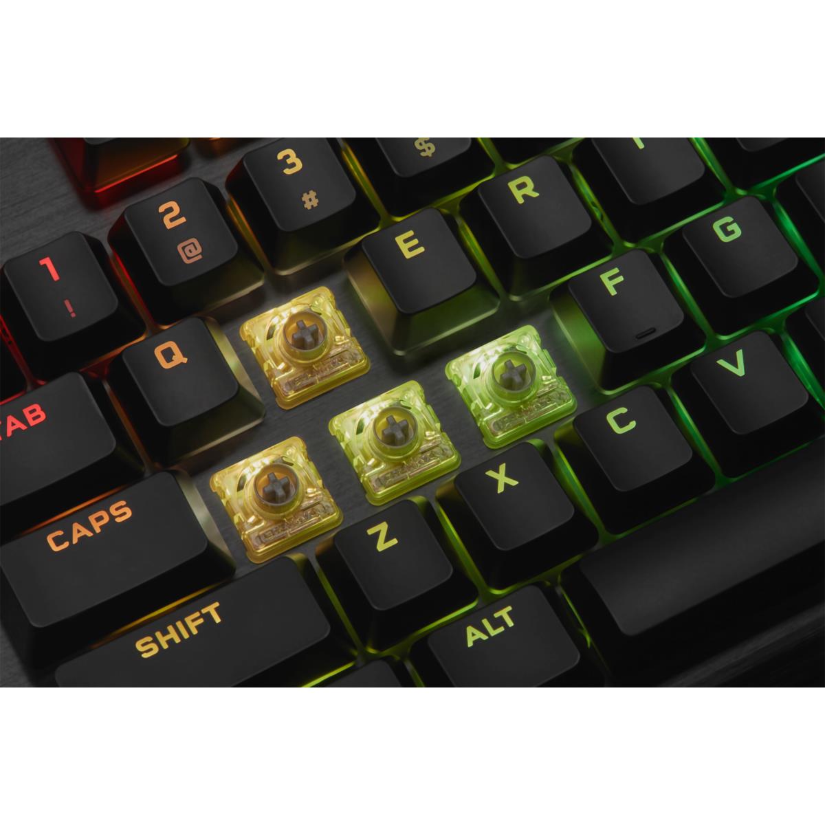 Gaming Keyboard - K60 RGB Pro Low Profile Mechanical - Cherry Mx Low Profile Speed