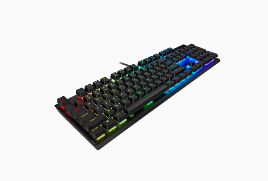Gaming Keyboard - K60 RGB Pro Mechanical - Cherry Viola - Black Qwerty Us