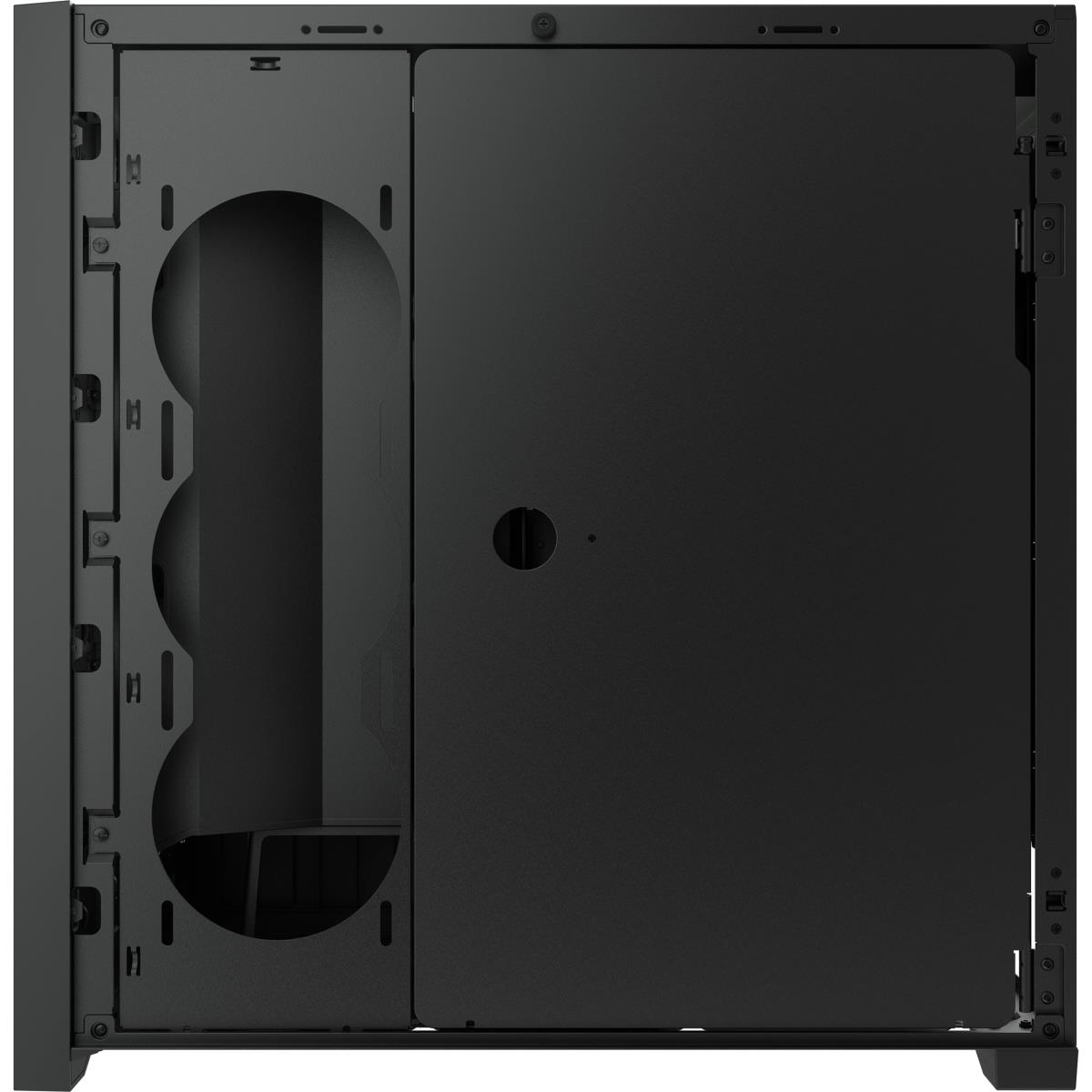 5000d - Tempered Glass Mid-tower ATX Pc Case - Black