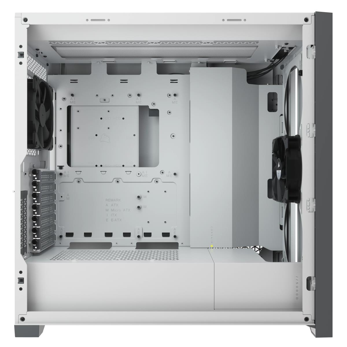 5000d - Tempered Glass Mid-tower ATX Pc Case - White