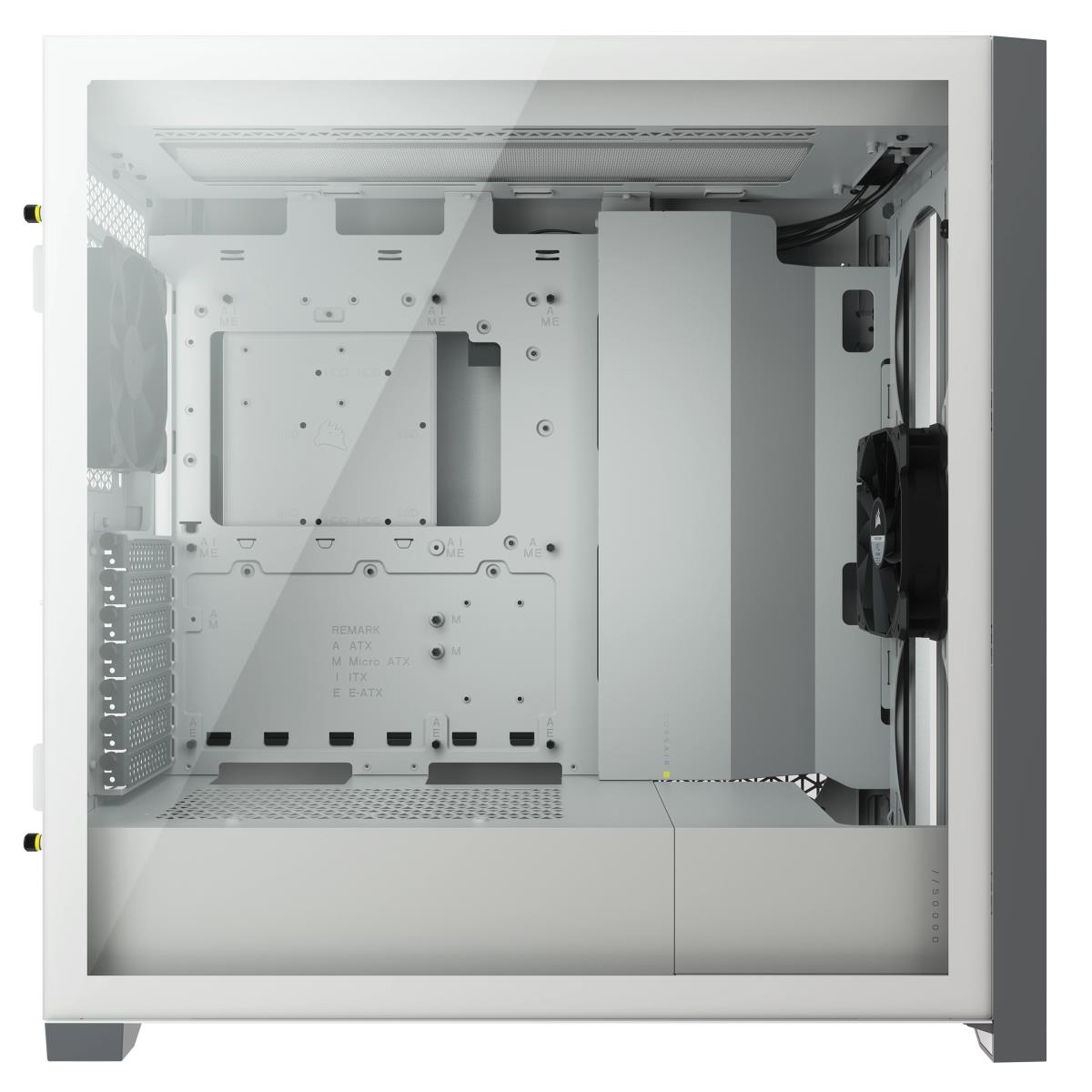 5000d - Tempered Glass Mid-tower ATX Pc Case - White