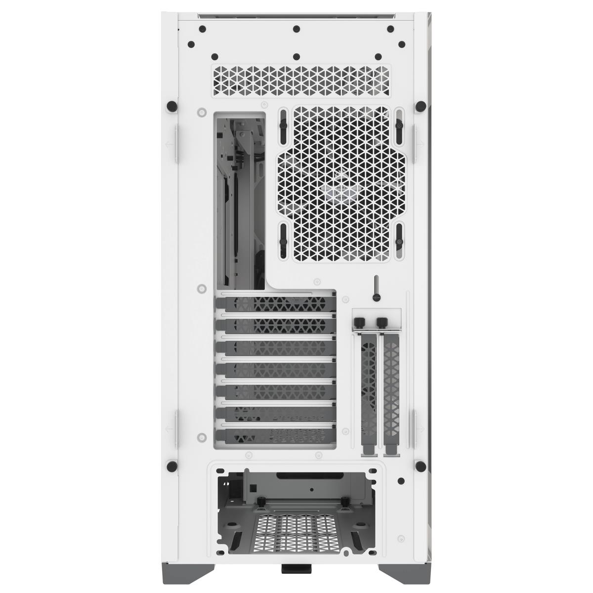 5000d - Tempered Glass Mid-tower ATX Pc Case - White
