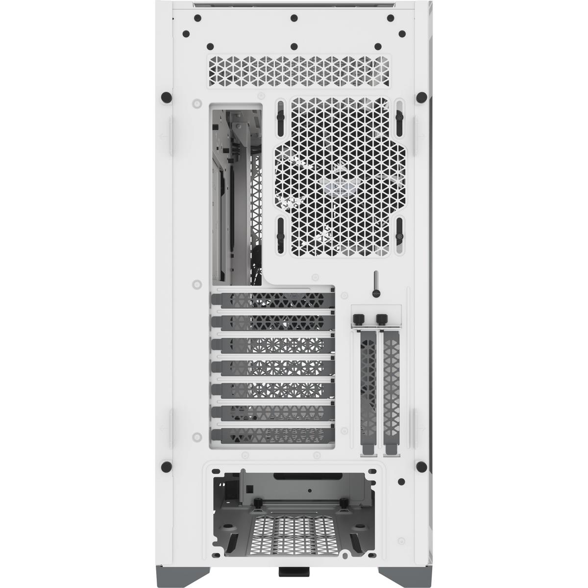 5000d - Airflow Tempered Glass Mid-tower ATX Pc Case - White