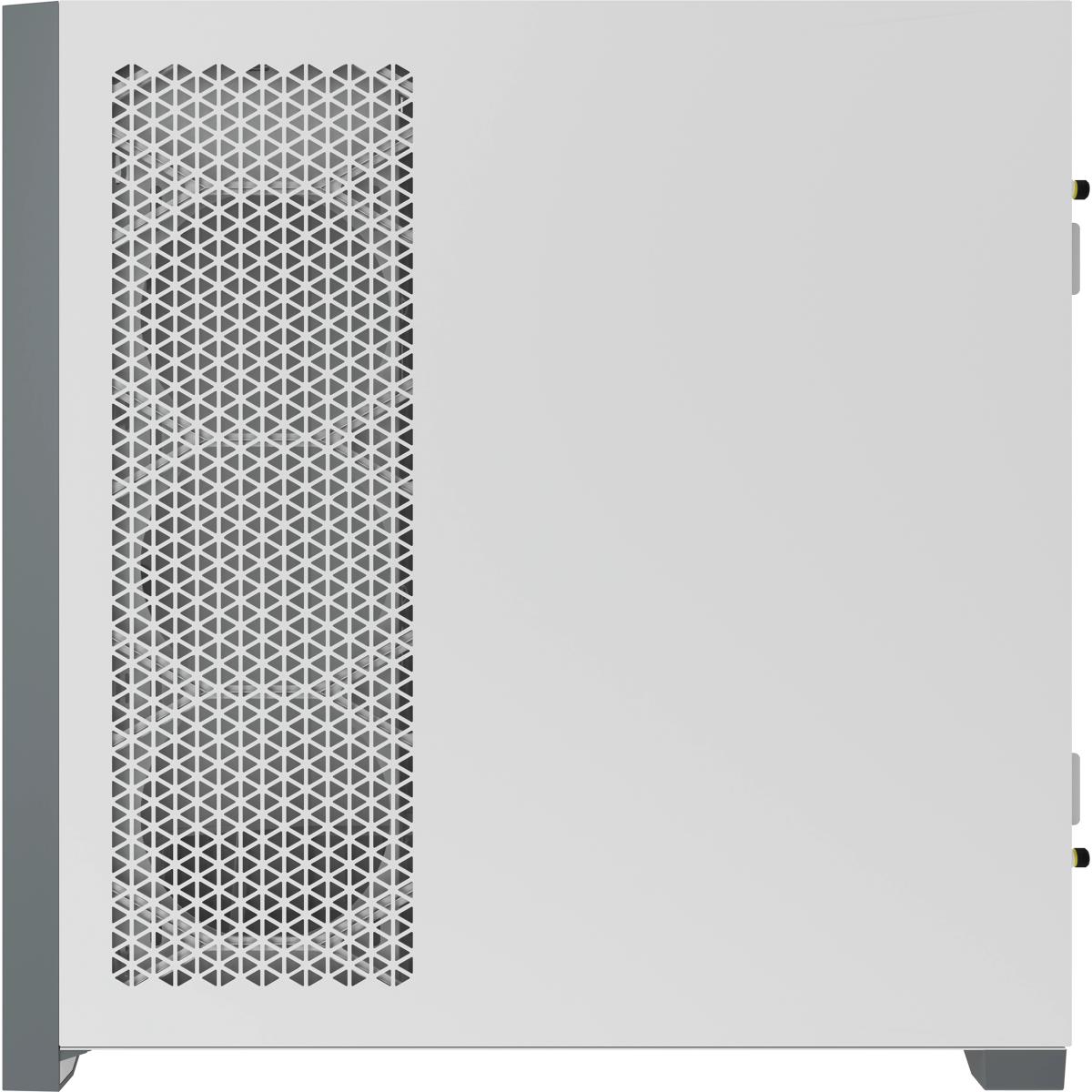 5000d - Airflow Tempered Glass Mid-tower ATX Pc Case - White