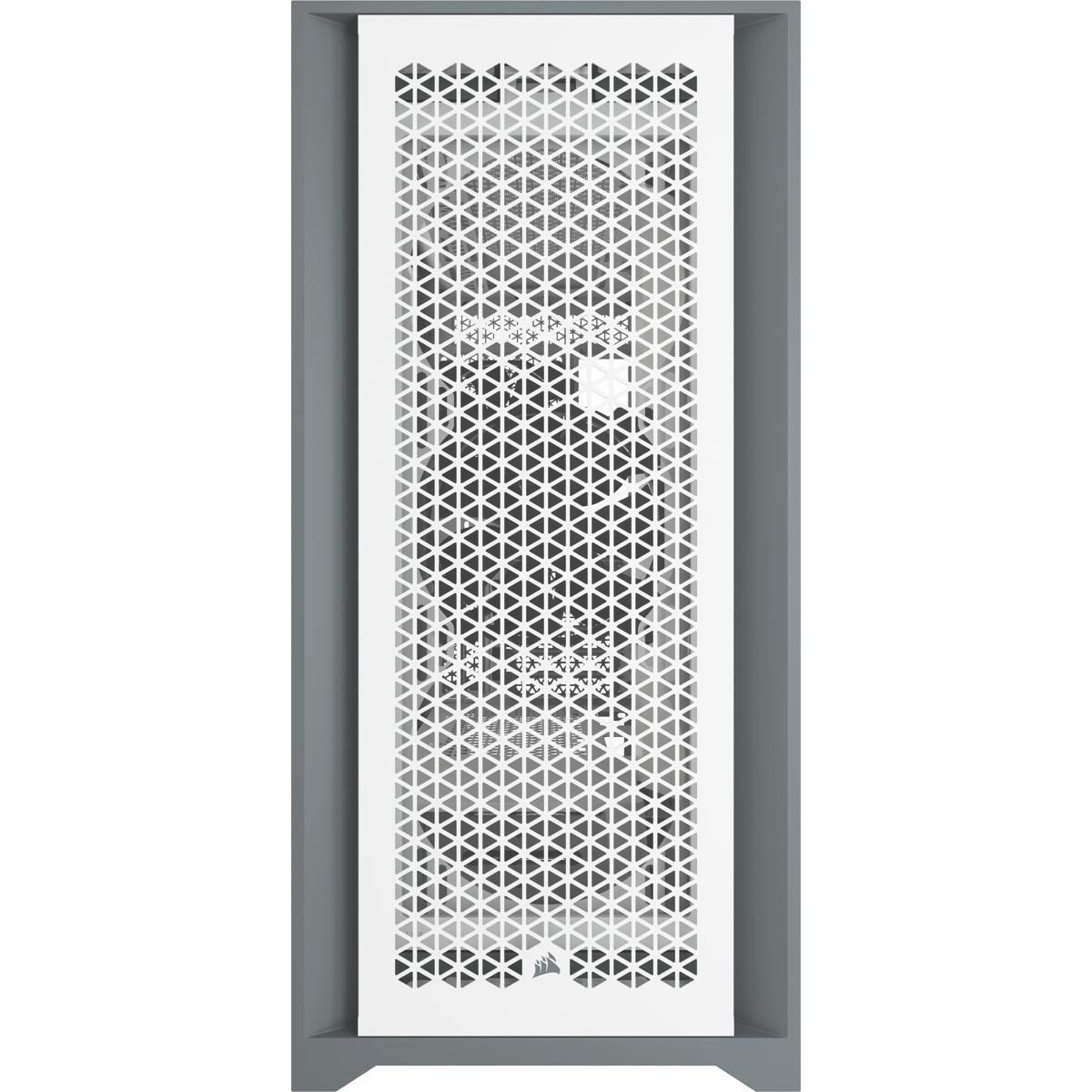 5000d - Airflow Tempered Glass Mid-tower ATX Pc Case - White