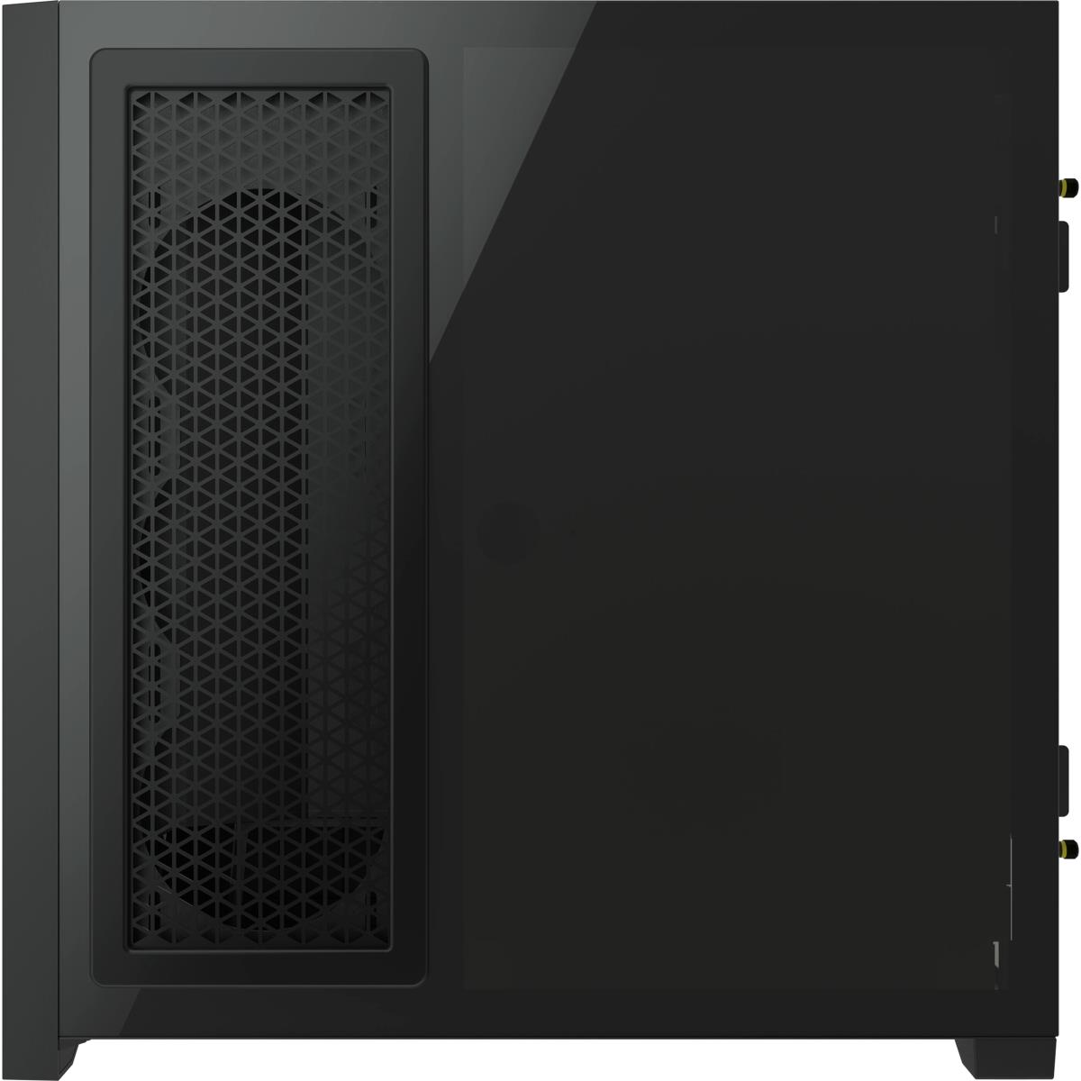 Icue 5000x RGB - Tempered Glass Mid-tower ATX Pc Smart Case - Black