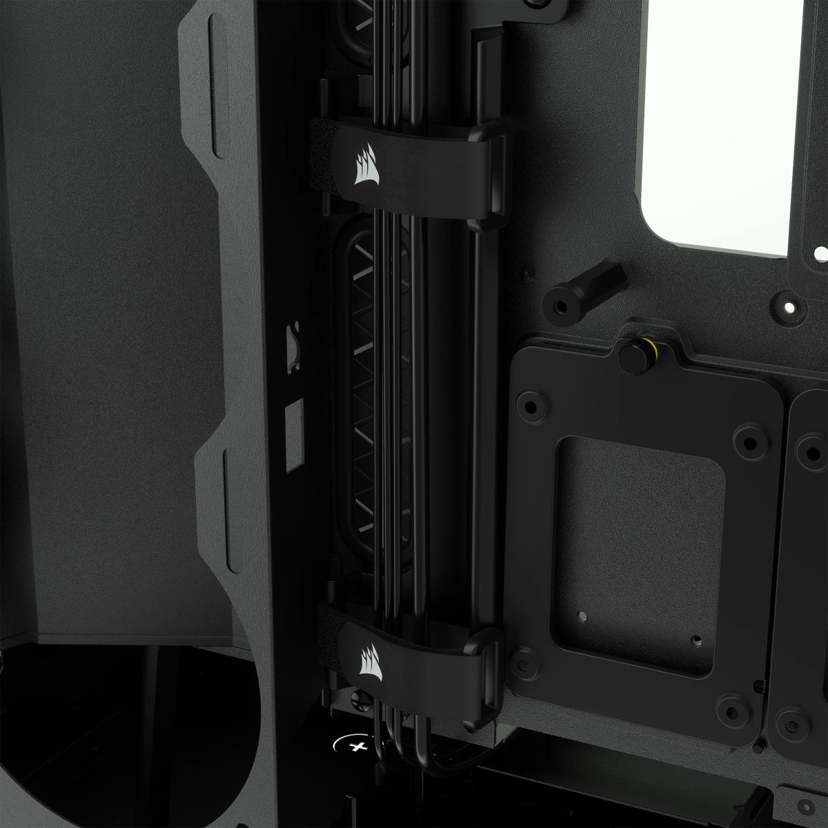 Icue 5000x RGB - Tempered Glass Mid-tower ATX Pc Smart Case - Black