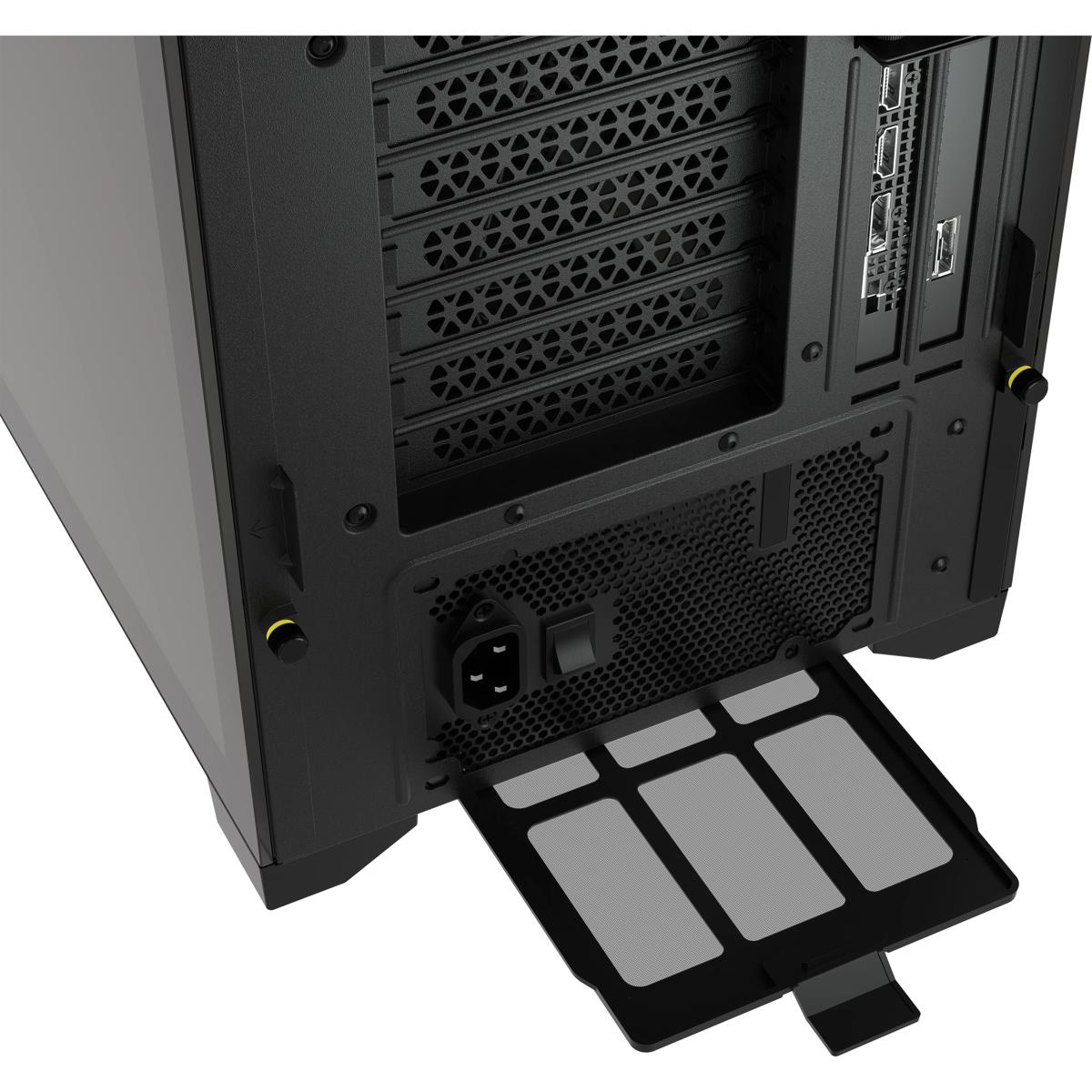 Icue 5000x RGB - Tempered Glass Mid-tower ATX Pc Smart Case - Black