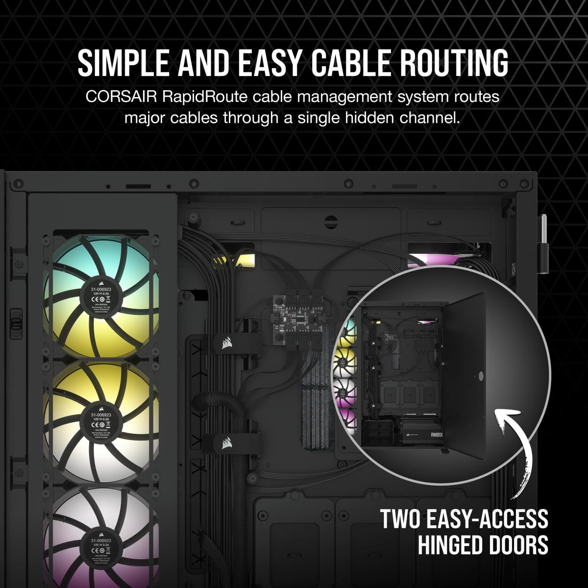 7000d - Airflow Full-tower ATX Pc Case - Black
