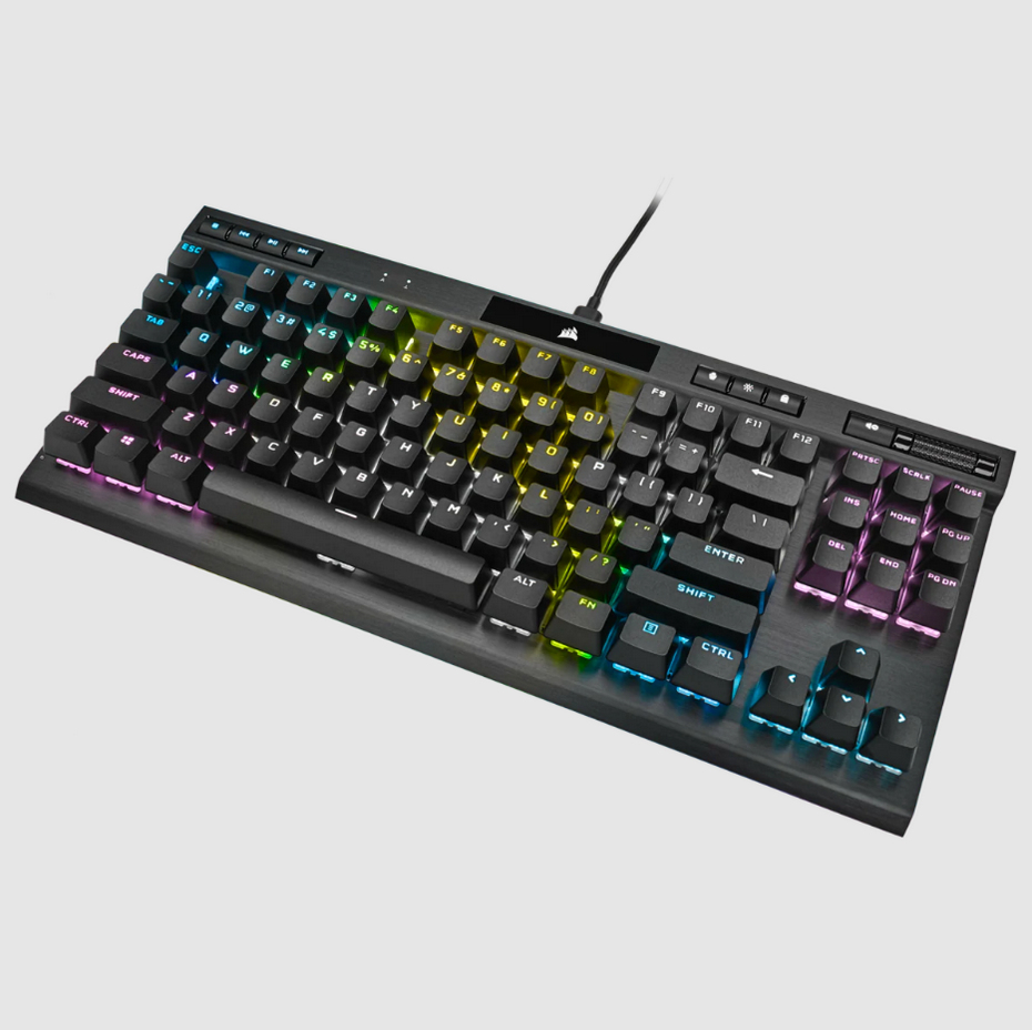 Gaming Keyboard - K70 RGB Tkl Champion Series Mechanical - Cherry Mx Red Qwerty Us