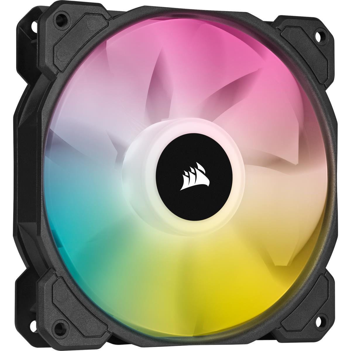 Led Fan - Sp Series Sp120 RGB Elite 120mm RGB With Airguide Triple Pack With Lighting Node Core