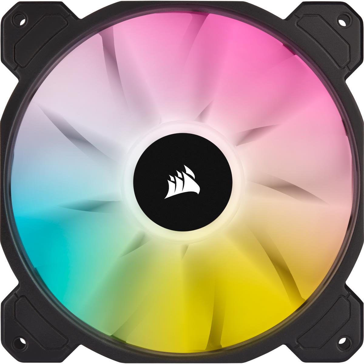 Led Fan - Sp Series Sp140 RGB Elite 140mm RGB With Airguide Dual Pack With Lighting Node Core